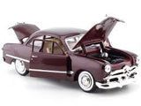 Auto Ford Coupe 1949 Dark Burgundy 1:24 Motormax