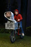 Figura E.T. 40 aniversario-Elliot y ET en bicicleta 7" Neca NC-55065