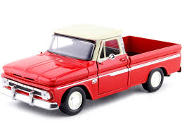 MM-73355AC AUTO 1:24 1966 CHEVY C10 FLEETSIDE PICKUP MOTORMAX MM- 73355AC