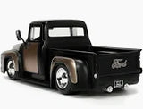 Auto Ford F-100 - Primer Black 1956 W-Rack 1:24 Jada Toys JT-34026