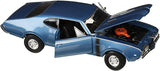 AUTO OLDSMOBILE 1968 BLUE 1:24 WELLY WL- 24024-4D