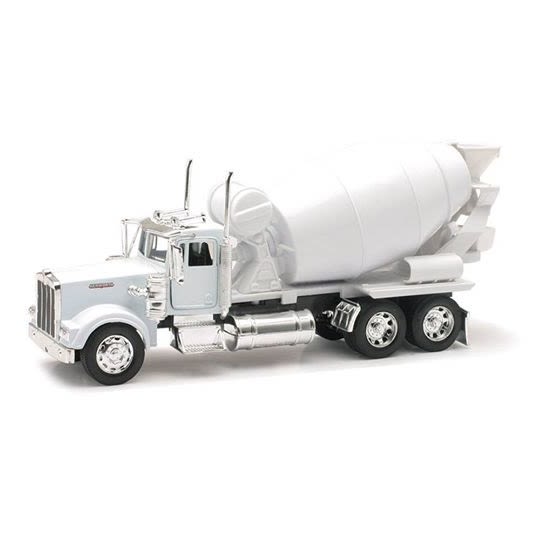 Adorno Camion New-Ray W900 KENWORT Mescladora de Cemento 1:32 NR-10533C