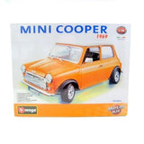 AUTO MINI COOPER 1:18 1969 Armable  Bburago 18-15015