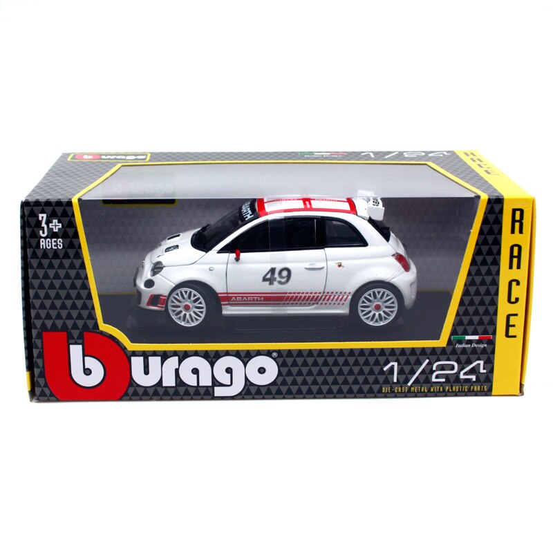 Auto Abarth 500 Assetto Corse 1:24 BGO-18-28101 BBURAGO – Adhek Chile