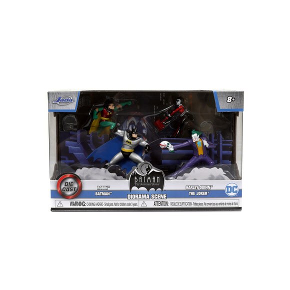 Figura Nano Scene Diorama  BATMAN De serie Amimados  Jada Toys JT-31353