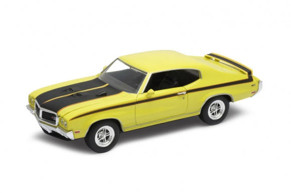 AUTO BUICK GSX 1970 AMARILLO1:24 WELLY WL- 22433-4D 2 x 34,000