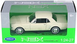 AUTO FORD MUSTANG COUPE 1: 24 1964 COLOR BEIS WELLY WL- 22451W