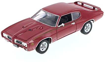 AUTO 1:24 PONTIAC GTO 1969 AZUL WELLY WL- 22501-4D