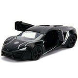 AUTO 1:32 LYKAN BLACK PANTER JADA TOYS 4 JT-30302