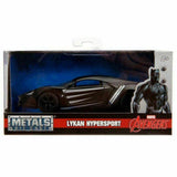 AUTO 1:32 LYKAN BLACK PANTER JADA TOYS 4 JT-30302