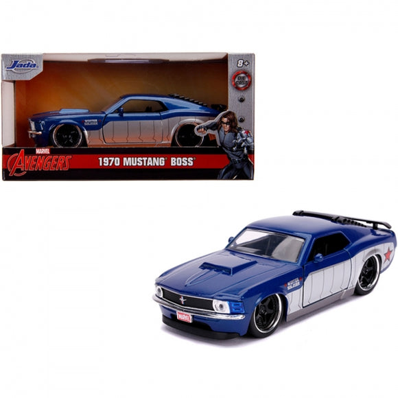 Auto  Ford Mustang Boss 1970 Winter Soldier Theme 1:32 JADA JT- 31745
