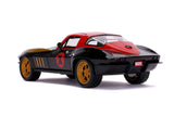 Auto  Corvette 1966 Black Widow 1:24 JADA JT- 31749