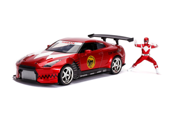 Auto  Nissan GT-R 35 -2009 Red Ranger 1:24 JADA JT- 31908