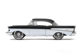 Auto  Chevy Bel Air 1957 Black w/White 1:24 JADA JT- 32299