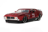 Auto  Ford Mustang Mach I 1973 Red 1:24 JADA JT- 32301