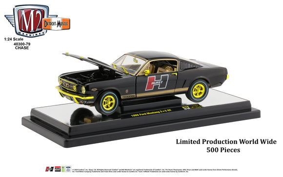 Auto  Ford Mustang 1966 GT 2+2 – HURST 1:24  M2- 40300-79A