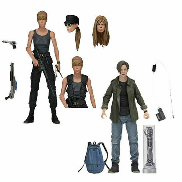 Figura Terminator 2 Sarah Connor y John Connor 7