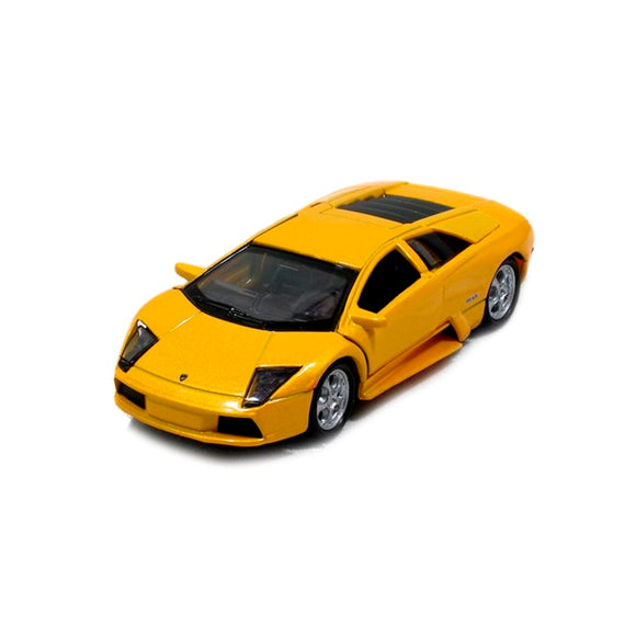 AUTO 138 LAMBORGHINI MURCIELAGO 2003 AMARILLO WELLY WL- 42317F-CW