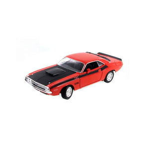 AUTO  DODGE 70 CHALLENGER NARANJA 1:38  WELLY  WL- 43663CW 2x124000