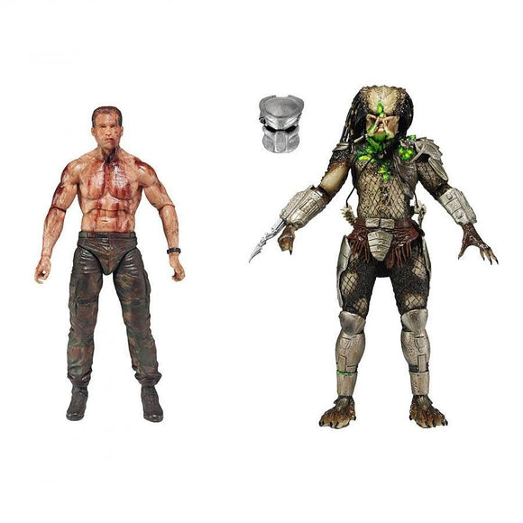 Figura Predators Vs Dutch  Pack x 2 Blister 18Cm Neca NC-51494