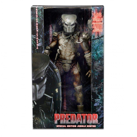 Predator - 1/4 Scale Fig - Jungle Hunter w/ LED NECA NC-51527