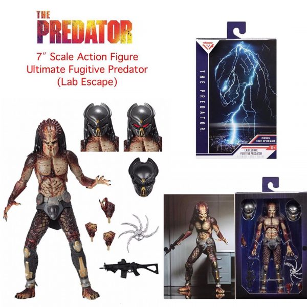 FIGURA PREDATOR 2018 FUJITIVO 18CM NECA NC-51581 – Adhek Chile