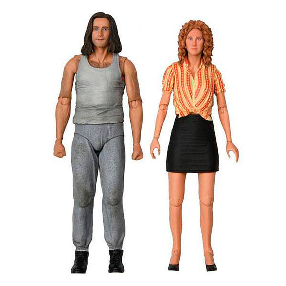 Figura Tortuga Ninja 1990  7”  18 CM April O’Neil y Casey Jones Farm 2 Pack Neca NC-54225