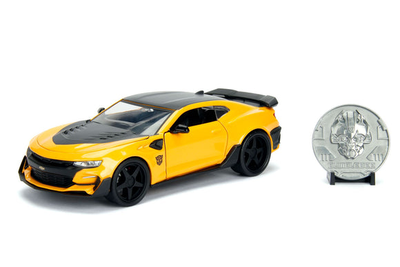 Adorno Auto :Transformers 5 w/Metal con Moneda Jada Toys  1:24 55401 2 x 70,000