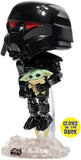 Figura POP Star Wars Mandalorian  Dark Trooper wChild Funko FK-58286