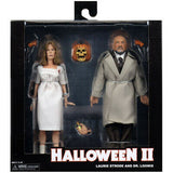 Figura Halloween 2 (1981) Dr. Loomis, Laurie 8" Neca NC-60646