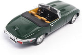 Auto jaguar e-type 1971 1:18 verde Lucky Diecast LD- 92608