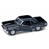 Auto ford falcon 1964 1:18 negro y crema con blanco Lucky Diecast LD- 92708