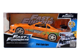 Auto BRIAN's Toyota Supra - Metallic Orange FF 1:24 Jada Toys JT-97168-4 Caja x 4