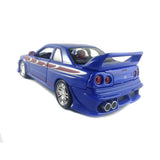 Auto NISSAN SKYKINE 1:24 azul Maisto MTO-31226