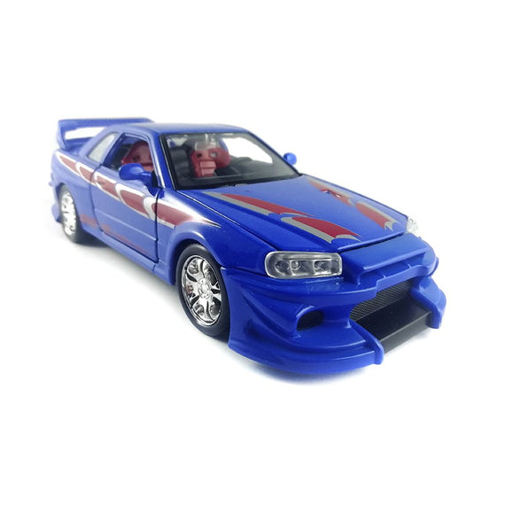 Auto NISSAN SKYKINE 1:24 azul Maisto MTO-31226