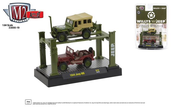 Auto  Shelby,Jeep,VW, 1:64 M2 M2-33000-19 3 x 63,000