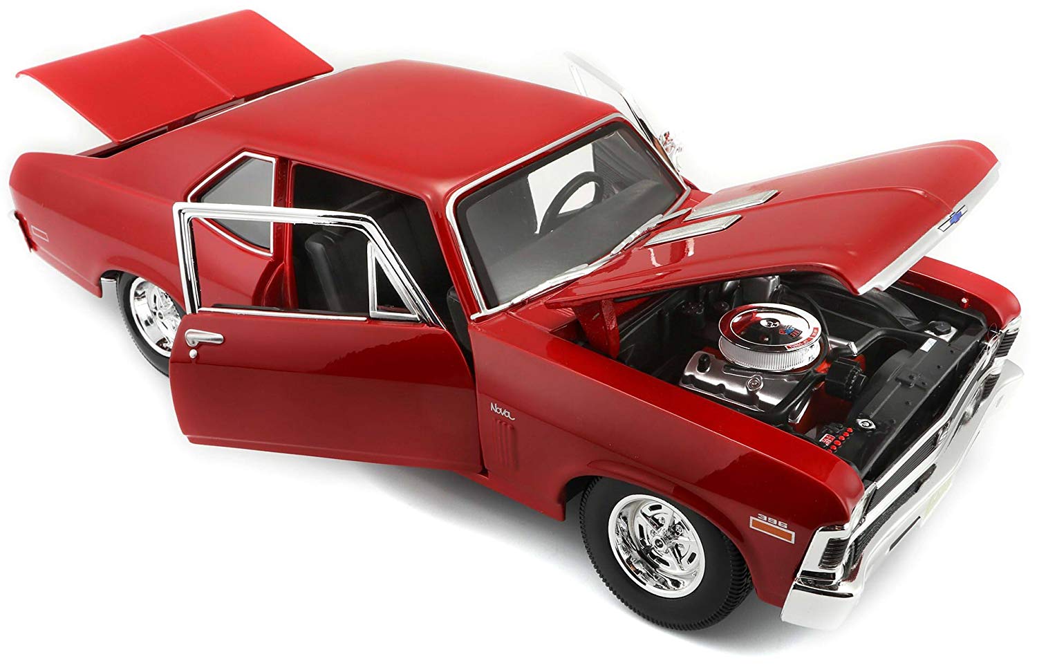 Auto Chevrolet Nova SS Coupe 1:18 1970 MTO-31132 – Adhek Chile