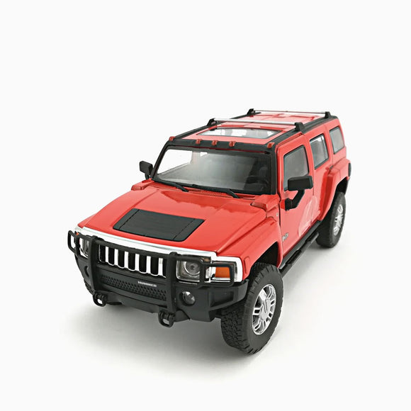 Auto 1:24HummerH3 RED MCA:cararama CA-126-004