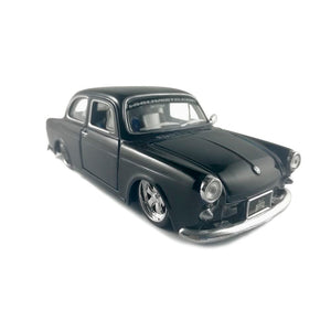 Auto VolksWaguen 1:24 Negro,azul un solos modelo allstar MTO-31042