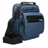 BOLSO STREAM POLYESTER CON TAPA AZUL NATIONAL GEOGRAPHIC  NG- N13103.39