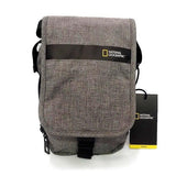 BOLSO STREAM POLYESTER CON TAPA GRISS NATIONAL GEOGRAPHIC  NG- N13113.22