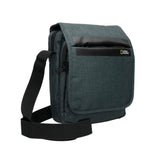 BOLSO STREAM POLYESTER CON TAPA ANTHRACITE NATIONAL GEOGRAPHIC NG- N13114.89
