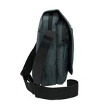BOLSO STREAM POLYESTER CON TAPA ANTHRACITE NATIONAL GEOGRAPHIC NG- N13114.89