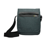 BOLSO STREAM POLYESTER CON TAPA ANTHRACITE NATIONAL GEOGRAPHIC NG- N13114.89