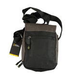 BOLSO TRAIL POLYESTER CON TAPA KHAKI NATIONAL GEOGRAPHIC  NG- N13404.11