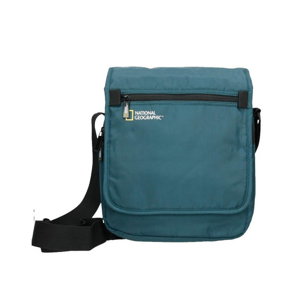 BOLSO TRANSFORM POLYESTER CON TAPA PETROL NATIONAL GEOGRAPHIC  NG- N13206.40