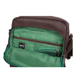 BOLSO PEAK POLYESTER CON TAPA MARRON NATIONAL GEOGRAPHIC  NG- N13804.33