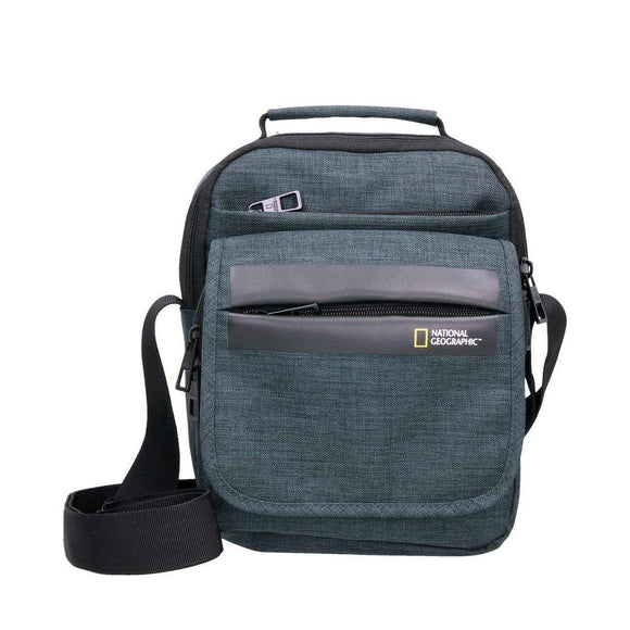 BOLSO STREAM POLYESTER FLAP L ANTHRACITE NATIONAL GEOGRAPHIC  NG- N13103.89