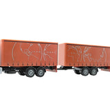 CAMION MERCEDES CON DOBLE TAUTLINER CORTO MCA Joal Jo-355