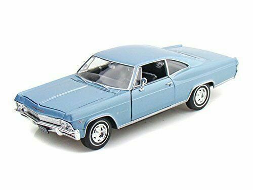 Auto CHEVROLET IMPALA SS 396  1:24 1965  Azul Welly WL-22417W-49 2 x 31,000